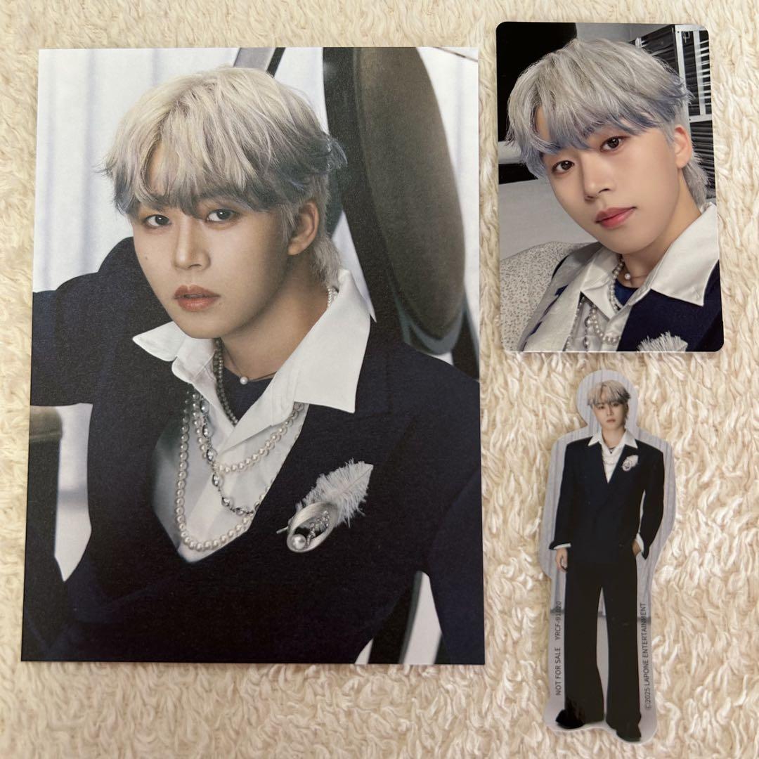 

[USED] JO1 BE CLASSIC Kimata Shoya FC Edition Postcard & Trading Card & Sticker