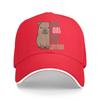 Washed Men's Baseball Cap Just A Girl Who Loves Capybara Trucker Snapback Caps Dad Hat Capybara Animal Golf Hats