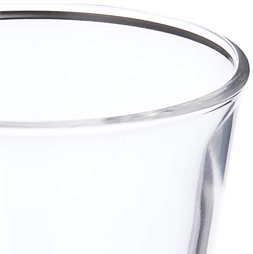 Aderia (ADERIA) Sake Cups, Mini Glasses with Pentagonal Base, Small, 40ml, Set of 12, Made In Japan, 351