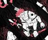 Anime Jujutsu Kaisen Ryomen Sukuna Μαύρο T-Shirt