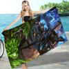 Pop O-OverwatchS Game Microfiber Beach Towel Absorbent Quick Dry Soft Yoga Swimming Resort Mountain Climbing Towel