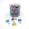 60pcs/lot 15mm Colorful Metal Binder Clips Paper Clip Office Stationery Binding Supplies