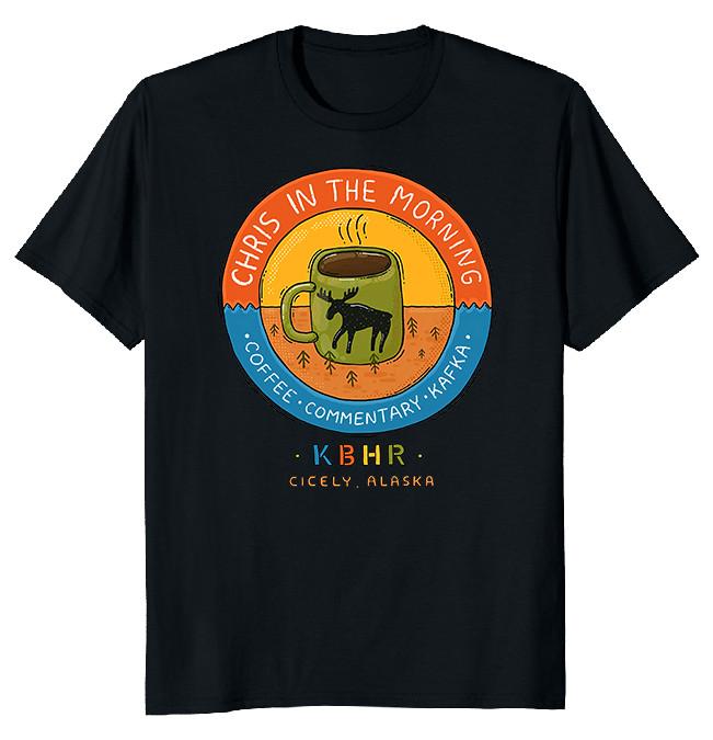 NEW LIMITED Chris in The Morning Novelty Heavy Cotton Tee L