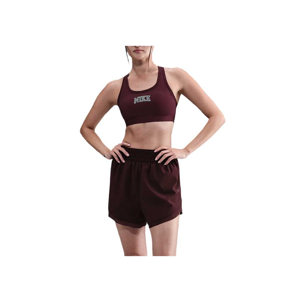 Nike Swoosh Aesthetic Comfortable Simple Solid Color Sports Bra Women Underwear IM7505-652