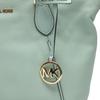 Michael Kors Satchel Shoulder Bag Handbag Cowhide Light Green Women 35S0GYZS3L Used