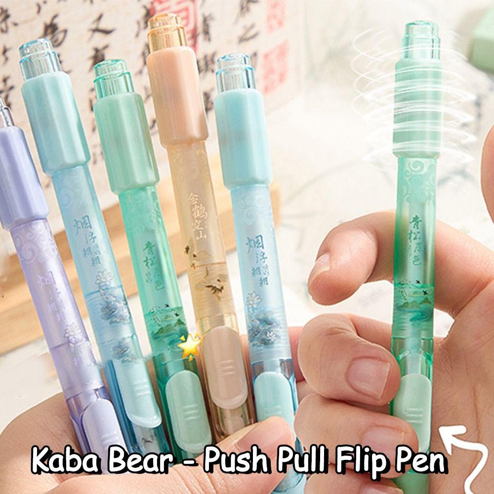 4PCS/Set Quick Drying Gel Pen 0.5mm Neutral Pen New Signature Pen  Writing Tool