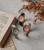 Authorized Dealer Olivia Burton Watch 24000223 3D Flower Midi Silver White Earl Grey Leather [OLIVIA BURTON] Women's