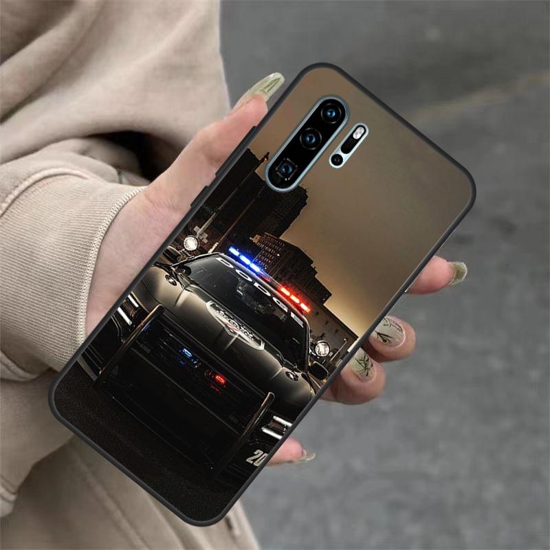 Police Car Case For Huawei Nova 9 SE 10 5T 11i 8i 7i 3i Y61 Y91 Y60 Y70 Y90 P20 P40 Lite P30 Pro Cover