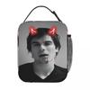 The Vampire Diaries Damon Salvatore TV Serie Lunchtas Werk Lunchbox Voor Meisjes Designer Thermische Tote Handtassen Koeltas