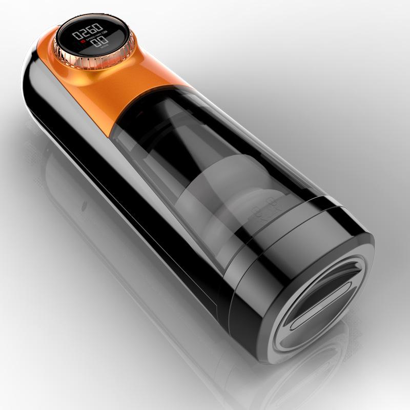New Male Automatic Sucking Masturbators Cup For Men Telescopic Thrusting Vagina Vibrator Blowjob Oral Masturbation Machine Sex Toys
