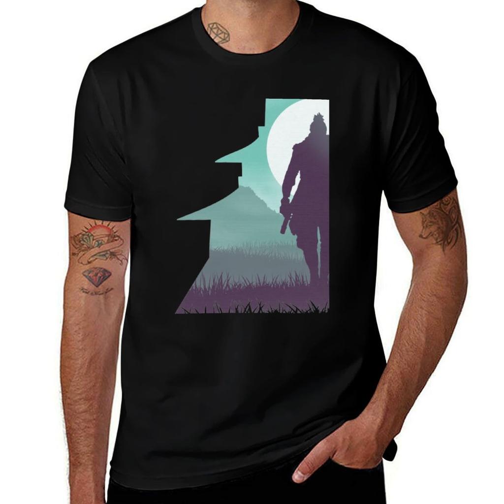 Wolf The Shinobi TShirt Summer Print Short Sleeve Tee