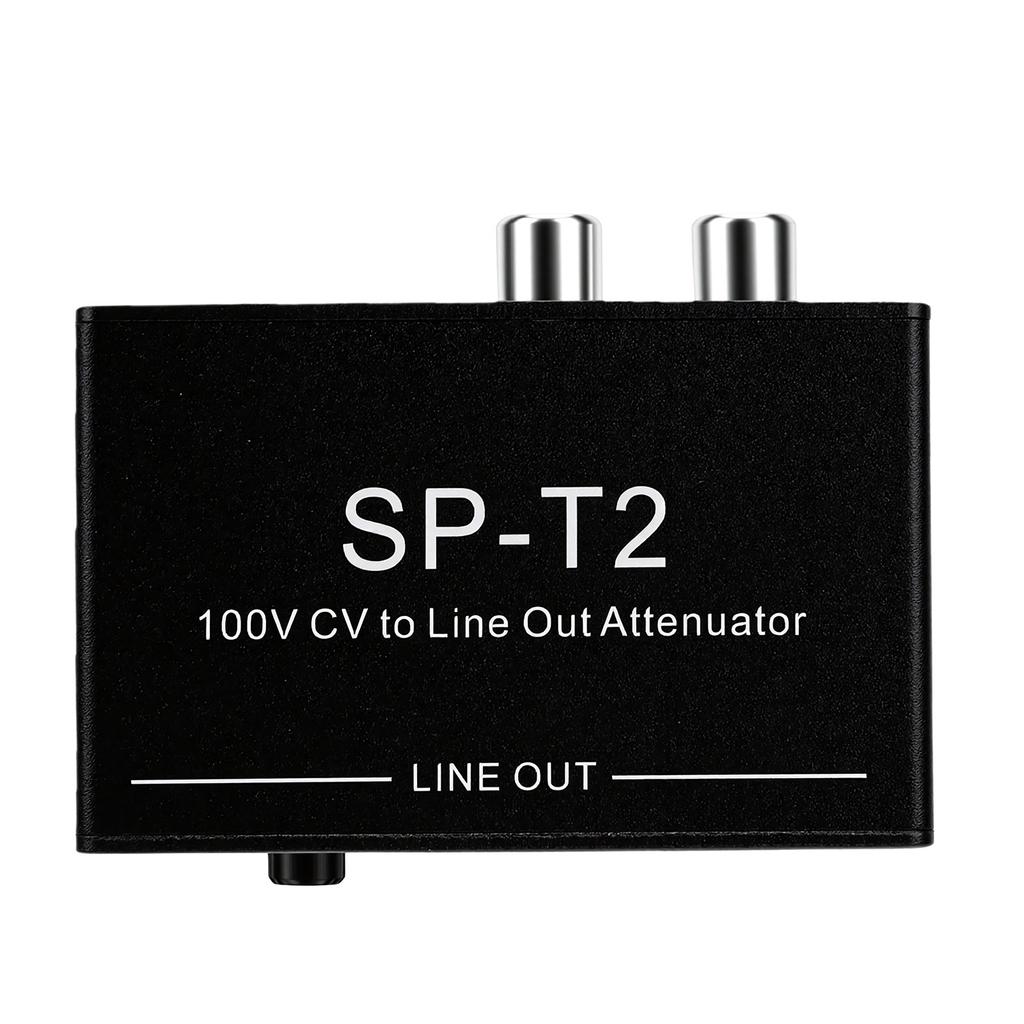 Audio Attenuator HiFi Speaker Level to AV Line Output Converter 20Hz 20KHz Common Ground Isolator for Subwoofer Power