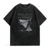 Unisex T-Shirt Kurzarm Mit Schematischem Druck Des Eurofighter Typhoon T-Shirt Lässig Thema Luftfahrt Flugzeug Vintage