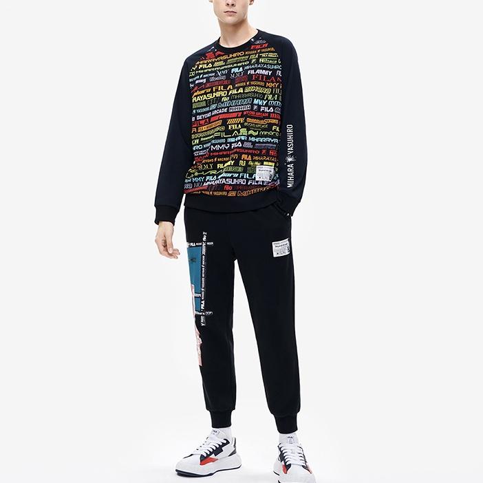FILA Sweatshirts Men's Litchi Red Crew Neck Moderate Regular F11M233202F-RD
