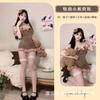 Fun underwear soft girl bear plush dress sweet and cute kawaii neck bud skirt woman