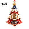Home Wall Fireplace Ornaments Patriotic Christmas Tree Ornaments, Acrylic Holiday Pendant for Independence Day, Decorative Party Supplies Indoor