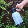 2L Handheld Pressure Sprayer Transparent Portable Manual Water Sprayer Watering Can for Garden Lawn Plants