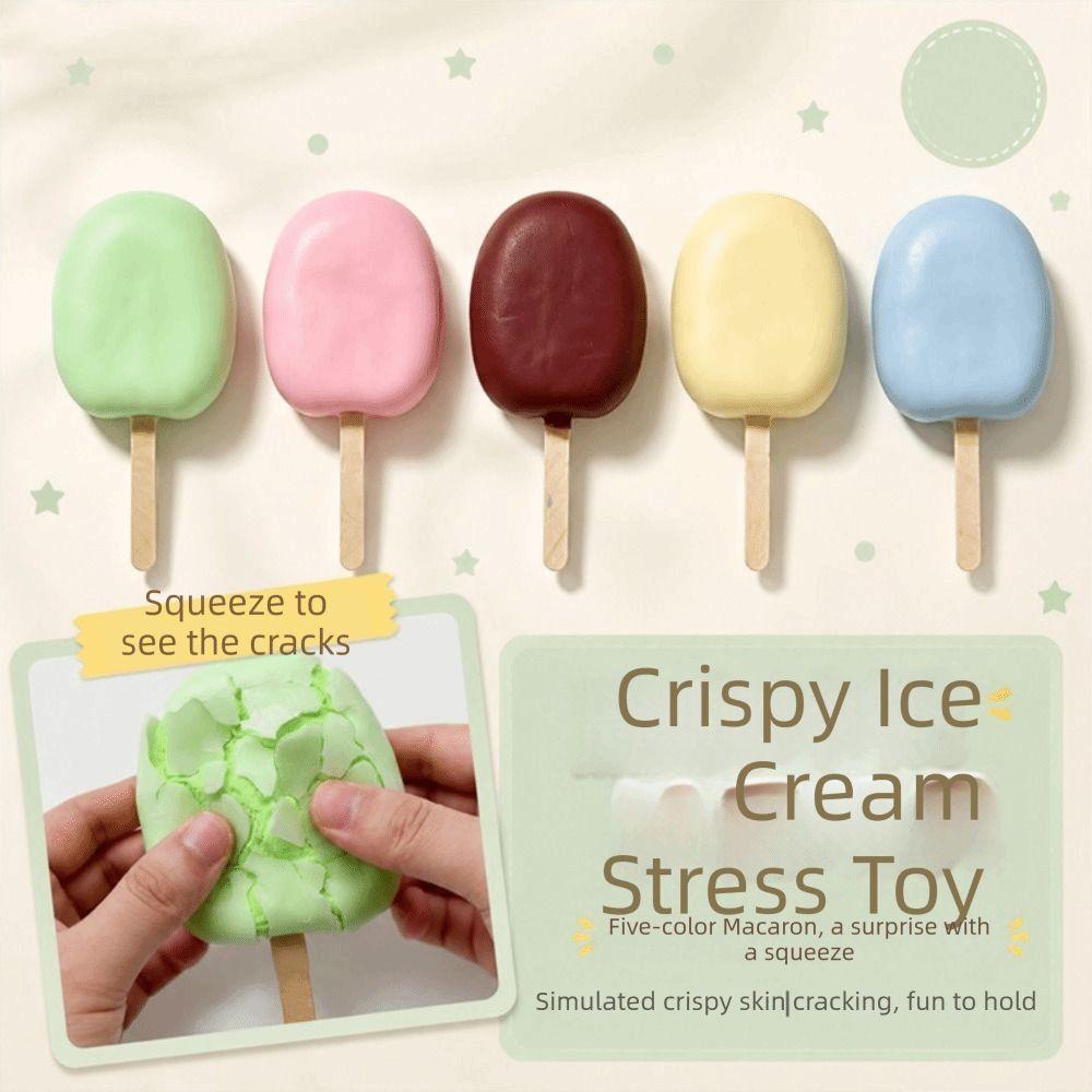 Popsicle Simulated Popsicle Squeeze Toy Slow Rebound Chocolate Ice Cream Squeeze Toy Kids Gift