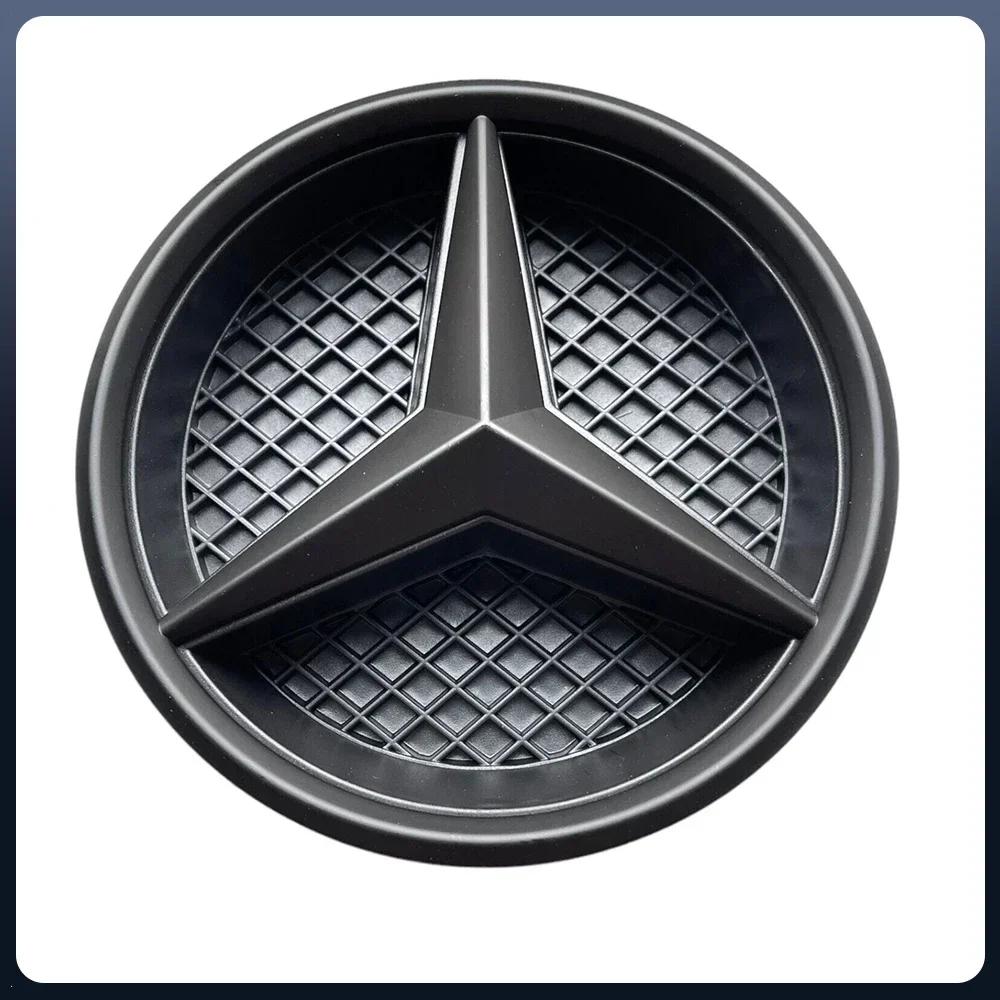 2025 Hot For Benz AMG Silver And Black OE Style Front Grill Star Emblem Chrome Logo Badge Fit For Mercedes Benz E200 E250 E300 E