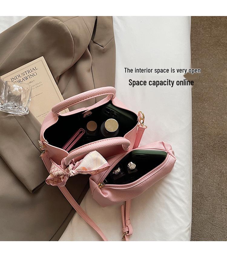 2025 Women's Premium Korean Fashion Handheld Tote: Large Capacity Crossbody for Work & Commute