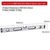 High-Precision Magnetic Spirit Level - Cast Aluminum, Strong Magnet, Multiple Specifications, Professional Measuring Tool for Home Use.