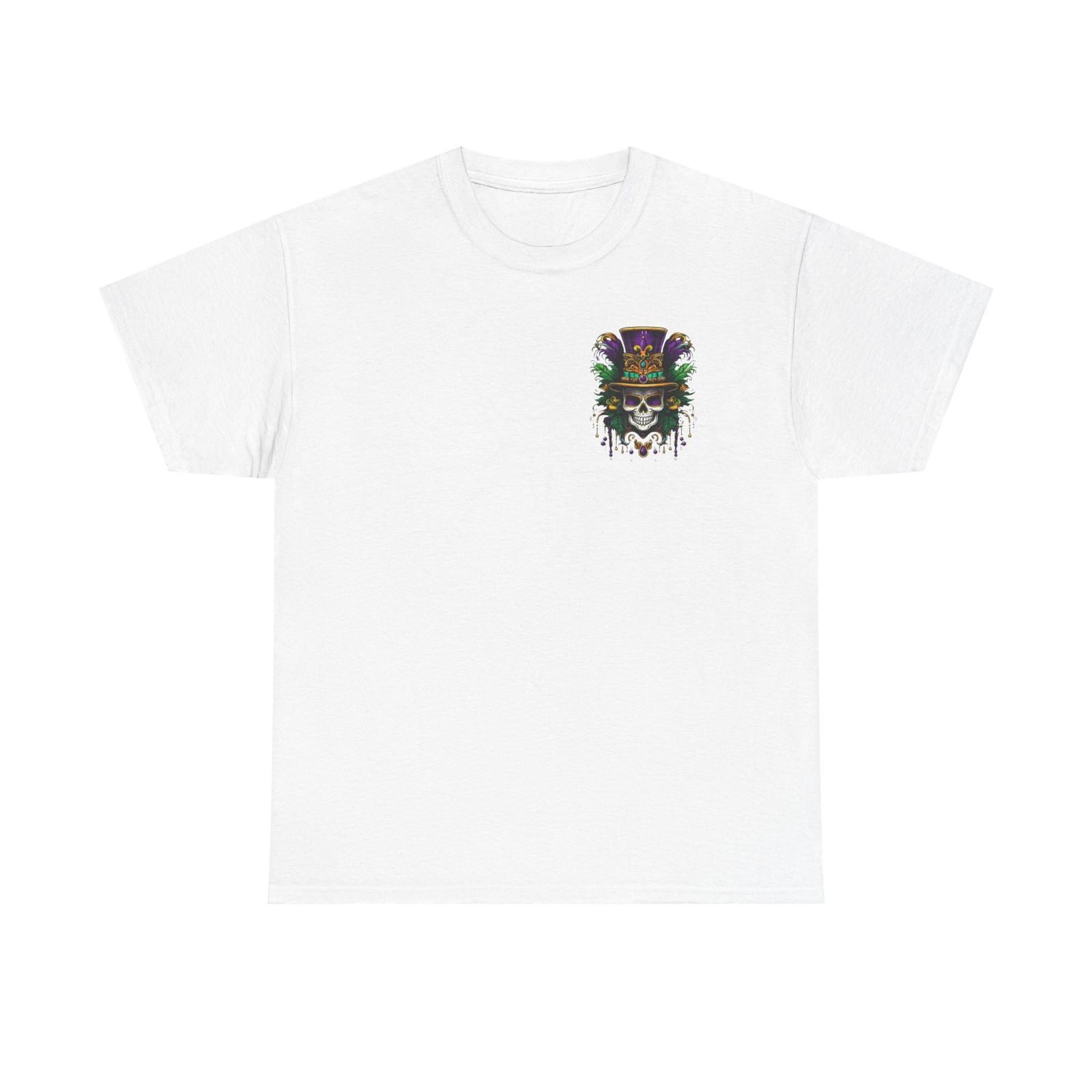 Mardi Gras Voodoo Skull T-Shirt New Orleans S