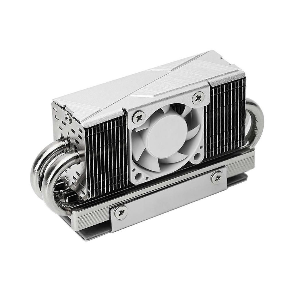 Keep Cooling HR-10 2280 PRO Fan Heatsink Vest 4x5mm AGHP Heat Pipe 4Pin PWM Cooling Fan 4Copper Heat Pipes SSD Cooler