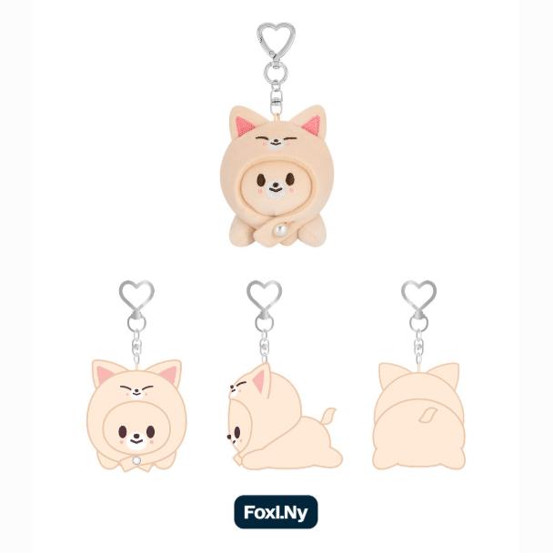 Pre-order Stray Kids World Tour dominATE: celebrATE SKZOO Key Ring Lying Ver.