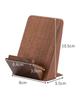 AYUMI Modern Memorial Book 3.5-inch Memorial Book Stand Set, Walnut