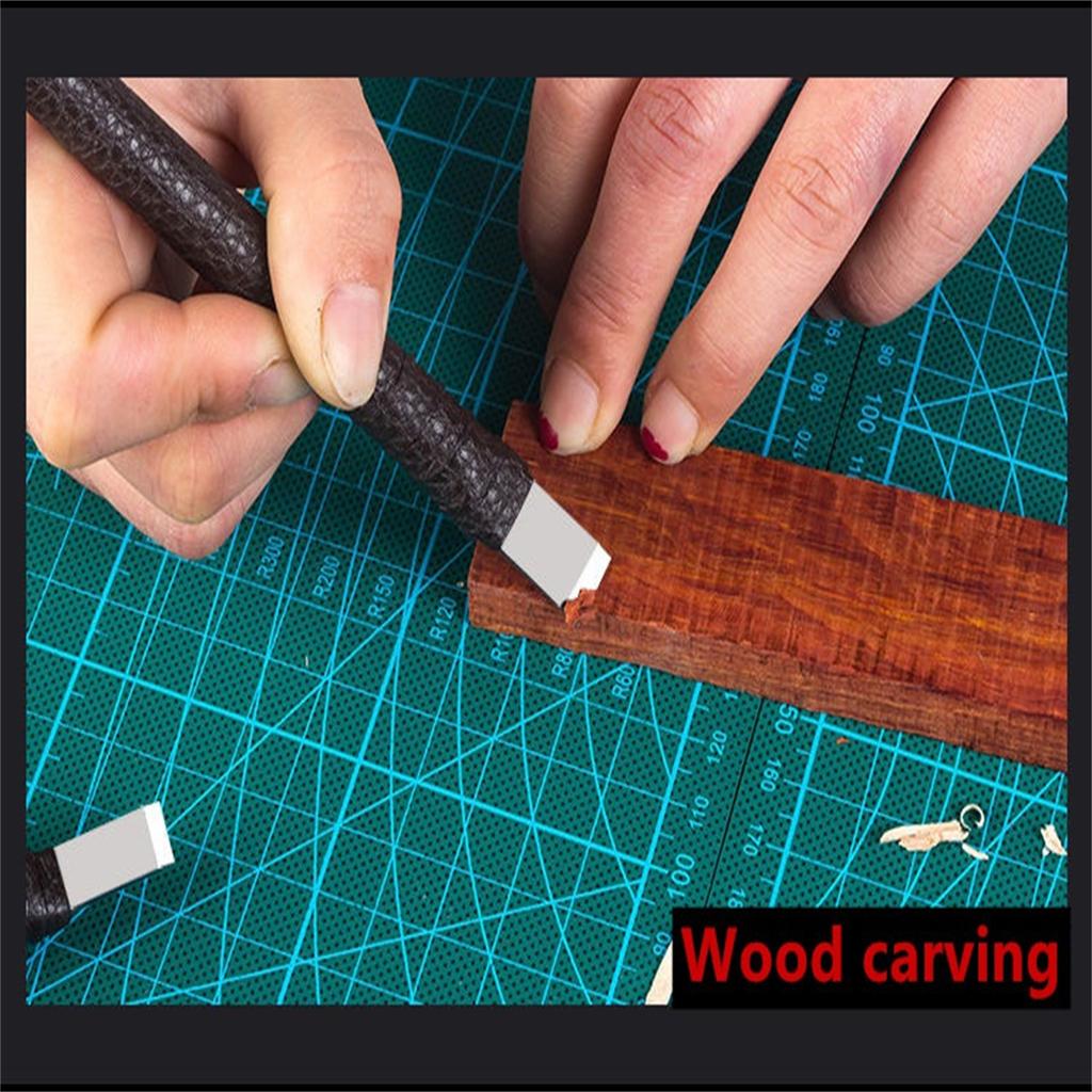 10pcs Carving Hand Tools Set Professional Tungsten Steel Carving Chisel-set Woodworking Carving Tool