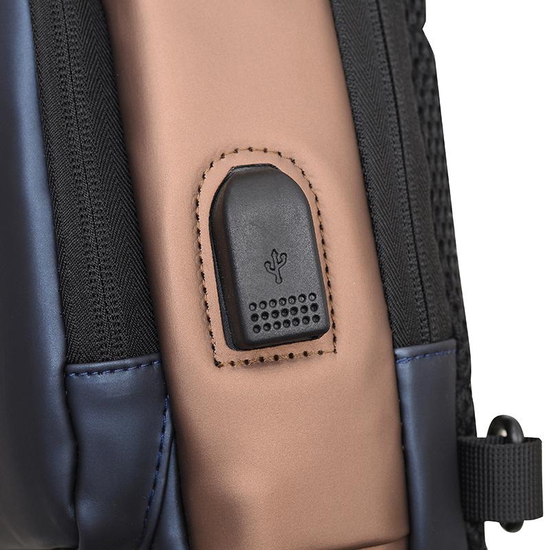 Anti-Theft Crossbody Bag Men's Chest Bag Mobile Phone Bag Waterproof Business Commuter Shoulder Bag