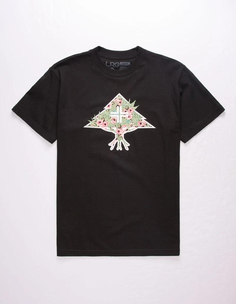 Lifted Research Group Mens LRG Stuffed Tree Black Shirt NWT Small L