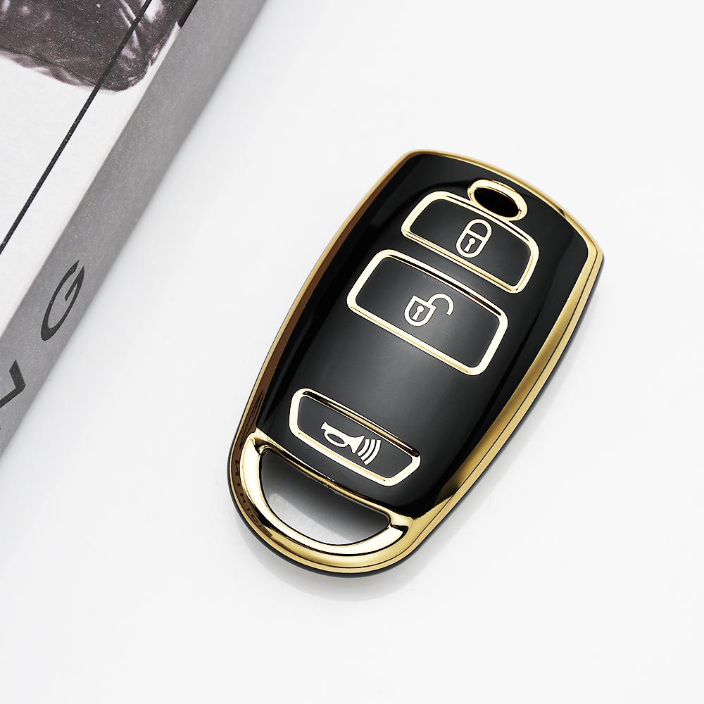 For Kia Grand Carnival Sedona Auto Keychain Protector Accessories Car Remote Keyless Shell Fob Holder Tpu Car Key Case Cover