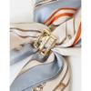 Daks Blue Dd Chain Scarf   Ring Set Dcsc6f703b1
