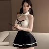 Sexy Lingerie Pure Desire Nightclub Cos Uniform Women Summer Role Play Suit