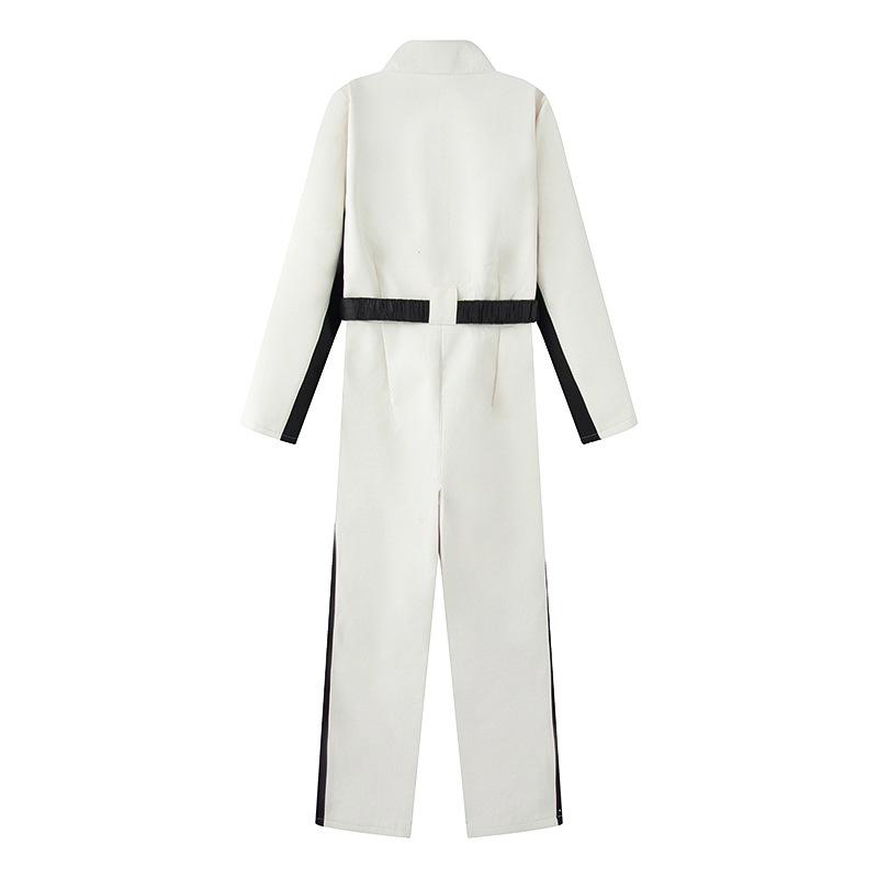 2025 Spring Collection: Women's European & American Style Waterproof Ski Jumpsuit - Warm and Fashionable