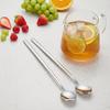 1pc 304 Stainless Steel Spoons Ice Cream Spoons Long Handle Coffee Spoons Stirring Spoons Kitchen Utensils Outdoor Tableware