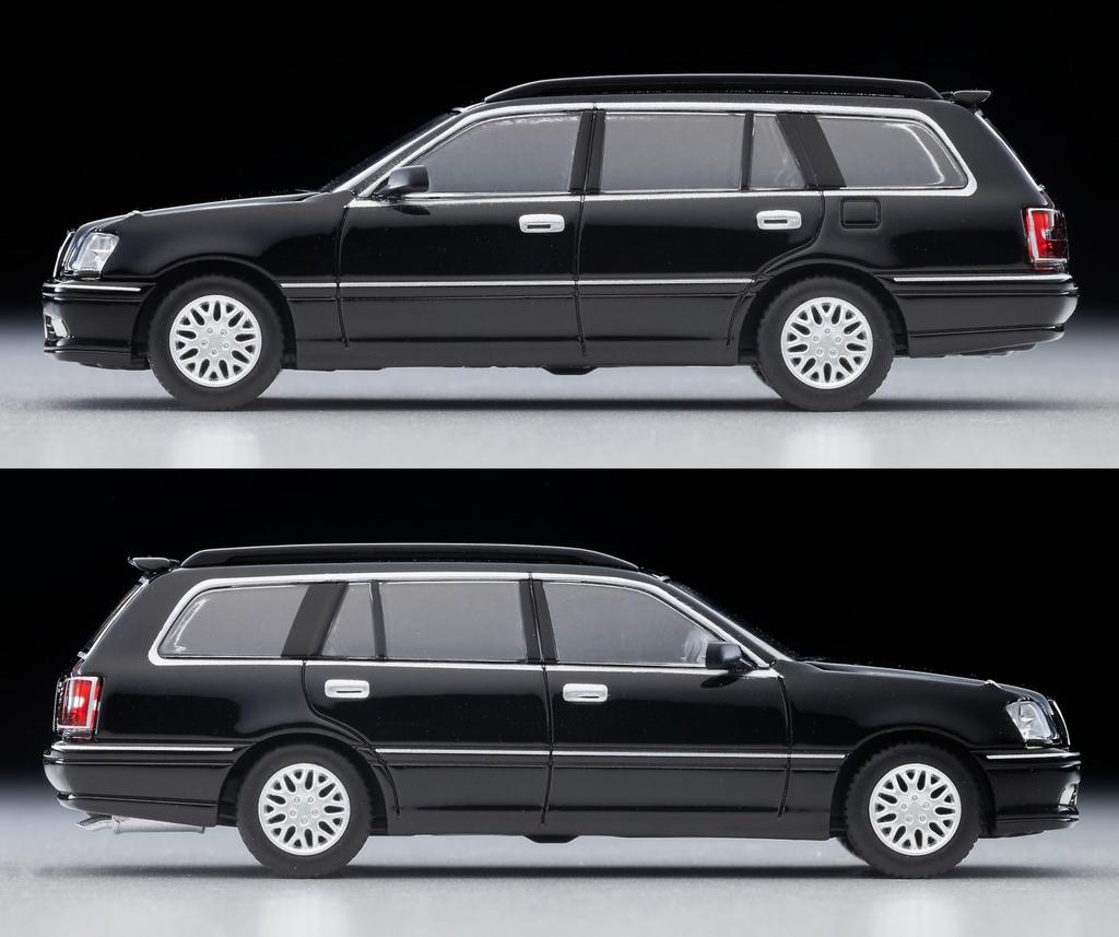 TOMYTEC Tomica Limited Vintage Neo Scale Toyota Crown Estate Athlete V 2001 Finished 333319 1/64 LV-N355b (Black) Model, Model,