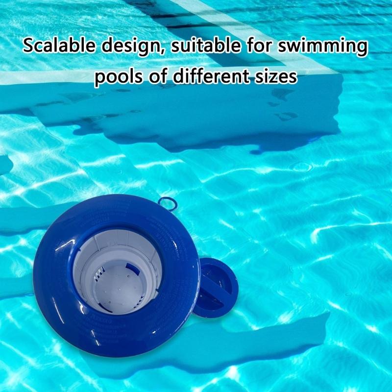 Chlortabletten Automatischer Schwimmender Spender Schwimmbecken Schwimmender Spender Sterilisator Chemischer Schwimmer Einfach zu Bedienen