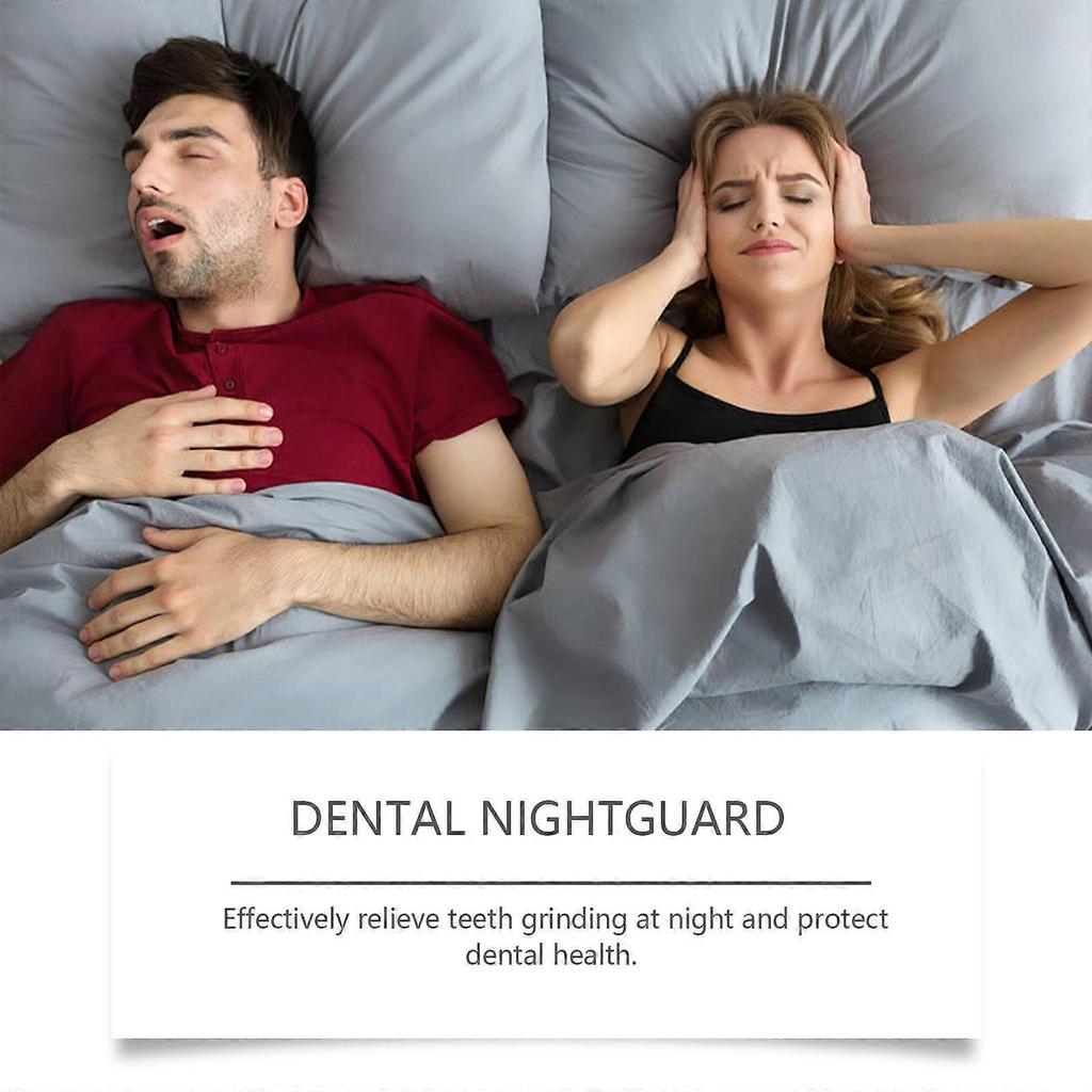 Oralhoe Pink Night Teeth Grinding Guard Prevents Snoring During Sleep And Protects Teeth With Occlusal Teeth Grinding Guard