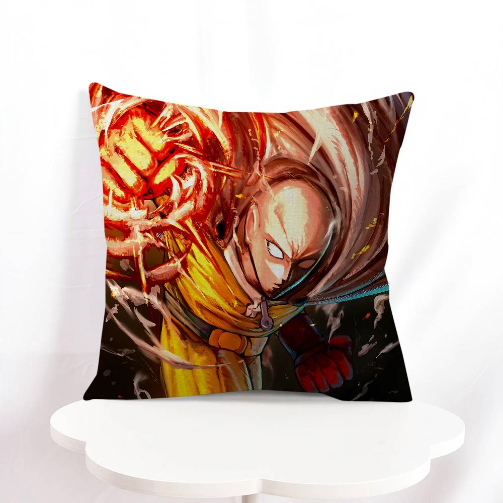 

S-saitama Pillow Gift Home Office Decoration Pillow Bedroom Sofa Car Cushion CoverPillow Case 16x16Inch