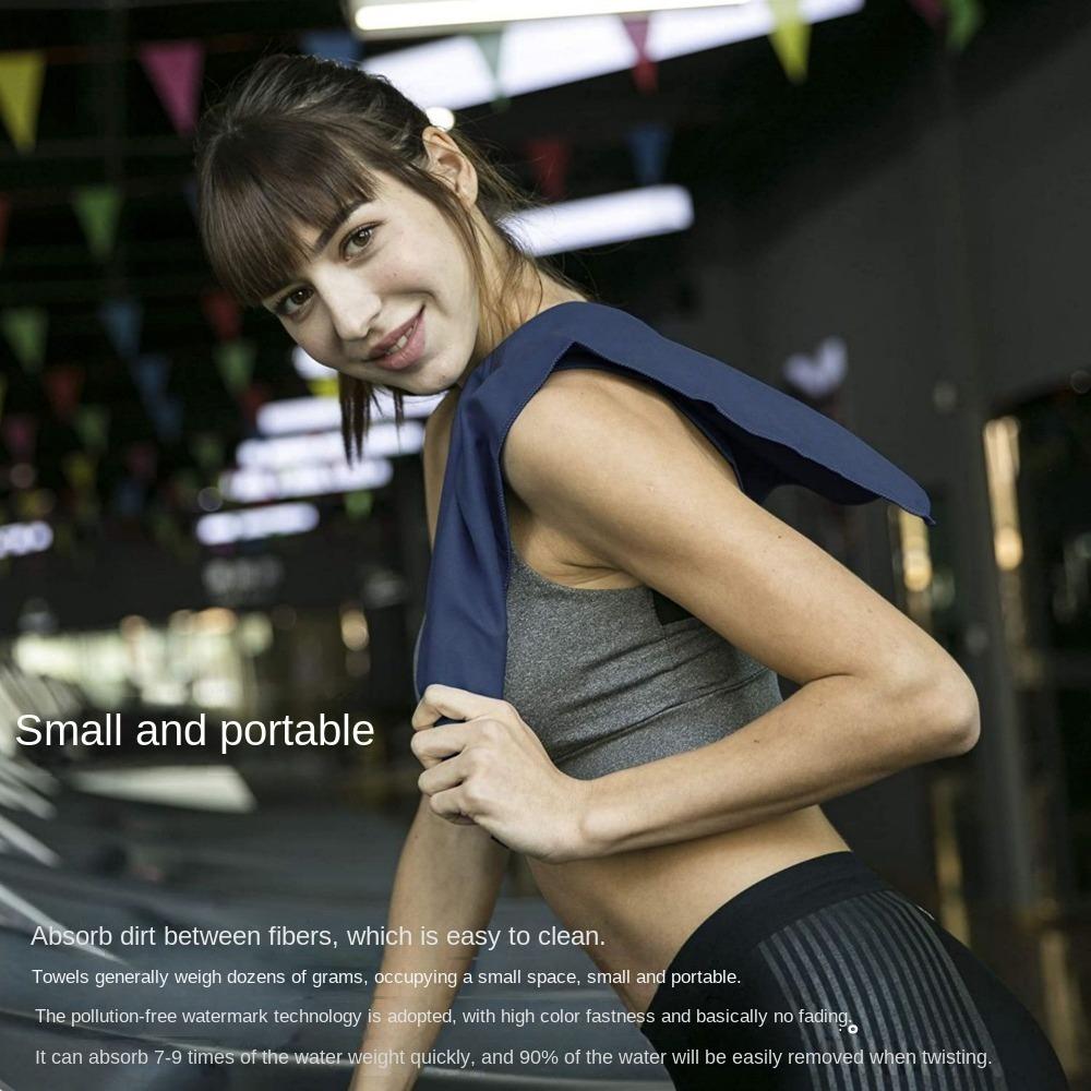 Ultrafine Fiber Microfiber Towel Quick Dry Sports Beach Towel  Camping Gym Yoga Backpacking Hiking