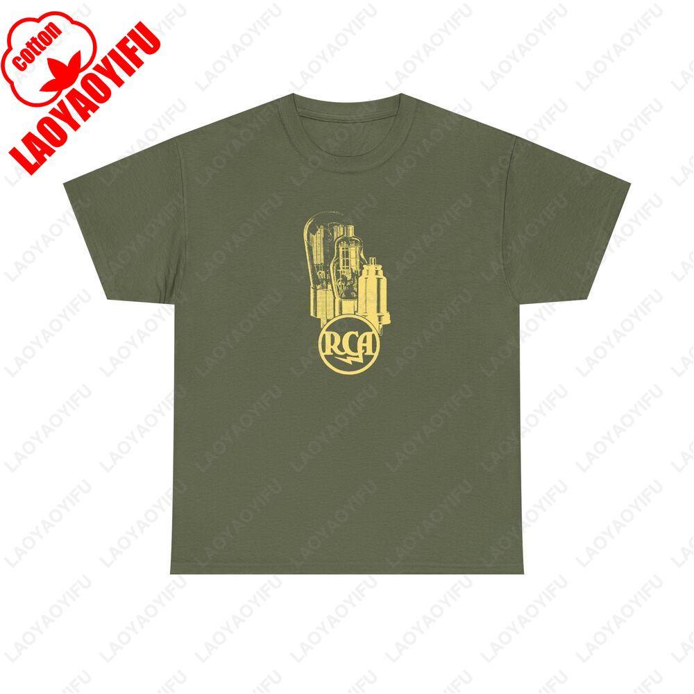 1937 RCA Tube Manual Vintage Tee Vacuum Valve Audiophile Graphic Shirt Retro Tech & Music Studio Apparel Summer Classic Tee