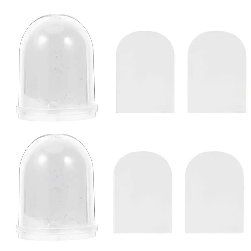 6*5.5cm Snow Globe Photo Frame Easter Snow Globe Kit, Make Your Own Snowman Etc Diy Easter Decorations Craft Kit Crafts