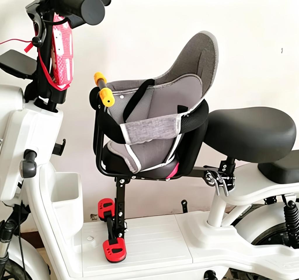 Electric Motorcycle Front Seat for Children's Safety