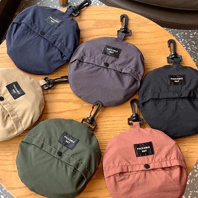 Light Board Flip Bag Hat Women's Summer Sun Hat Can Be Stored Basin Hat Outdoor Travel Hiking Mountain Fishing Bucket Hat Men