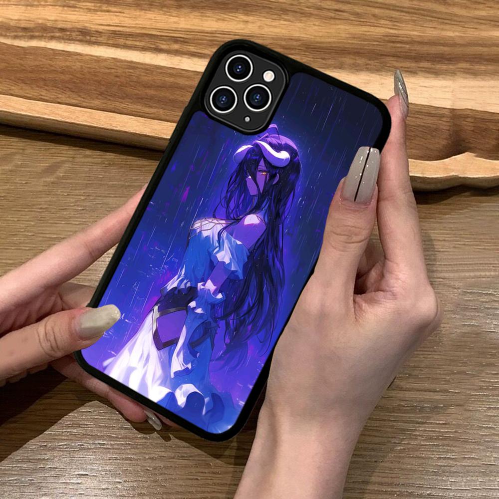 

Anime Overlord Albedo Phone Case Silicone PC+TPU For For IPhone 11 12 13 14 15 16 Plus Pro Max Cover iPhone 15 Pro