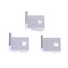 Latest 1Set Aluminum Profile Fixing Parts Side Panel Bracket Accessories 2020 3030 4040