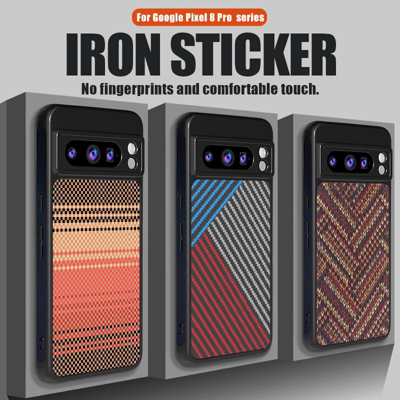 Striped Pattern Magnetic Phone Case For Google Pixel 10 8 7 Pro 9A 8A Pixel 9 10 Pro XL For Magsafe Wireless Charging Hard Cover