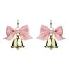 1Pairs Sexy Bow Adjustable Nipple Clamp Breast Small Bell Adult Teasing Sex Toys For Couples